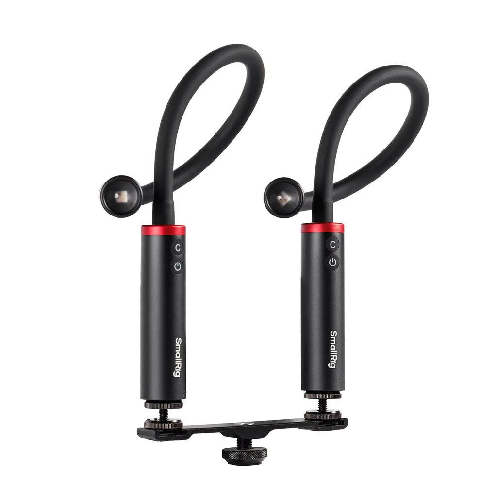 SmallRig RM 03 Macro Photography LED Light 5 Colors with Diffuser, Four-Leaf Barndoor Spotlight Stop Motion Animation Windproof