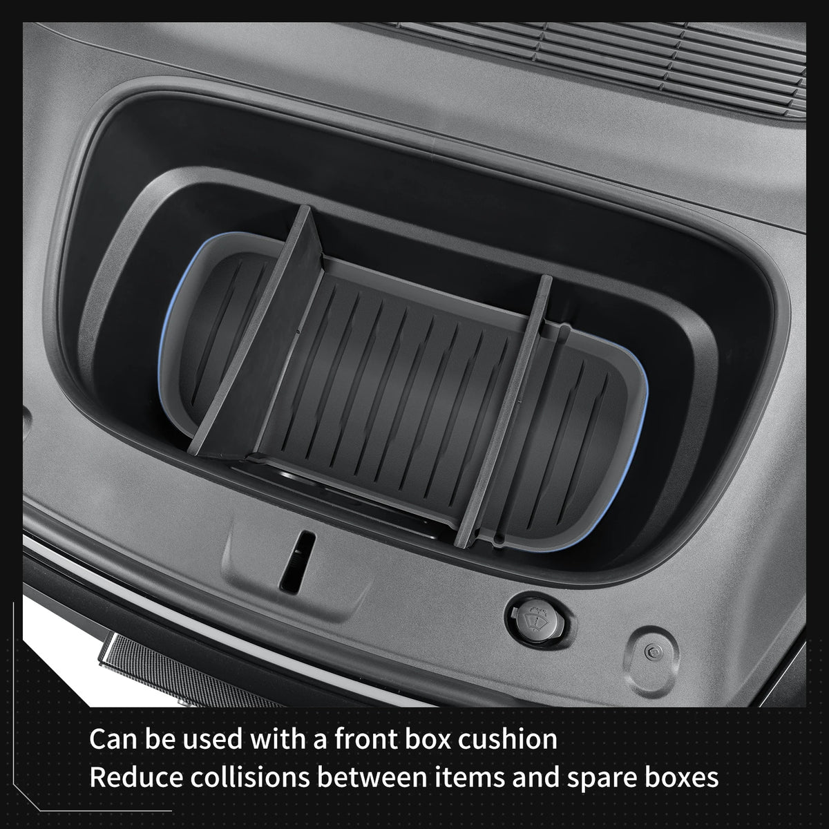 for Tesla Model Y Launch 2025 2026 Juniper Car Front Trunk Interval Combination Partition Front Spare Box Organizer Accessories