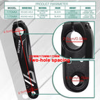 BUCKLOS Bike 152/170/175MM Crank Arms Aluminum Alloy Bicycle Crank Durable High Strength Repair Crank for Spinning Electric Bike