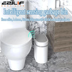 12L Dual Mode Kitchen Trash Can Smart Induction Trash Can Living Waterproof Garbage Can Bathroom Automatic Smart Trash Bin