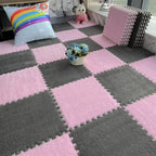 10/20Pcs Soft Plush Children's Mat Baby Play Mat Baby Toys Eva Foam Puzzle Carpet in Children's Room Keep Warm Playmat Floor Mat