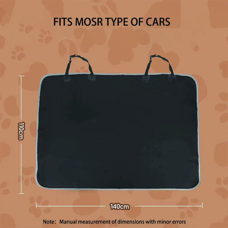 Universal Car Waterproof Back Seat Pet Cover Protector Mat Rear Safety Travel  Accessories For Cat Dog