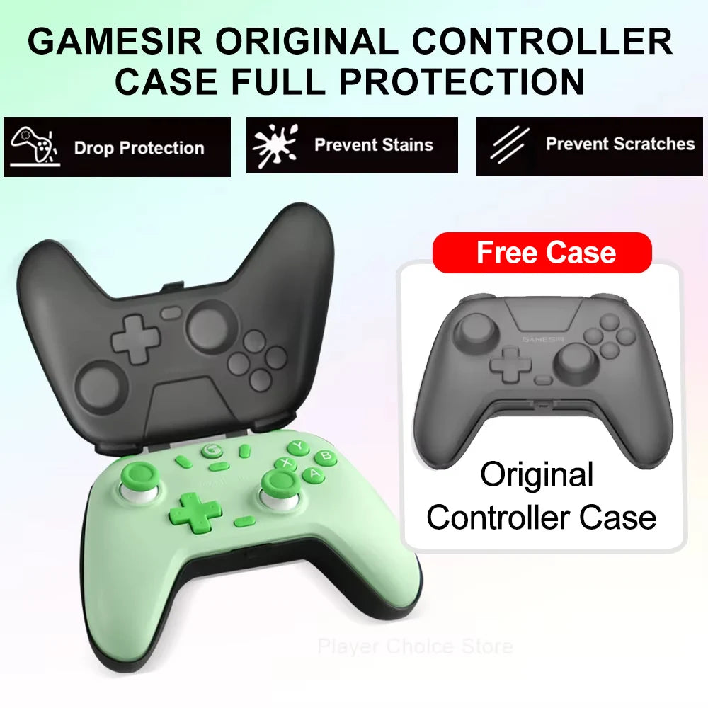 GameSir Nova Lite Wireless Controller Hall Effect Joysticks for PC Switch Android iOS - Blue