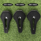 RYET 3D Printed Full Carbon Bicycle Saddle 245mm *135/145/155mm Bike Saddle for MTB Gravel Road Bike Seat bicycle parts