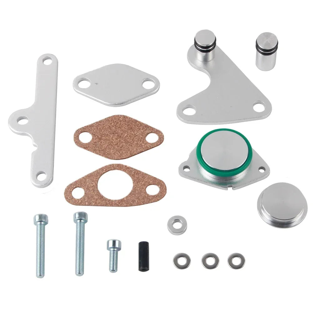 Broyear Valve Cover Gasket Kit Aluminum Silver for BMW 2.0 N47 N47S Diesel Engines