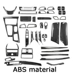 LHD For BMW 5 Series F10 F11 carbon fiber central armrest box cover storage box gear position panel decoration cover auto parts