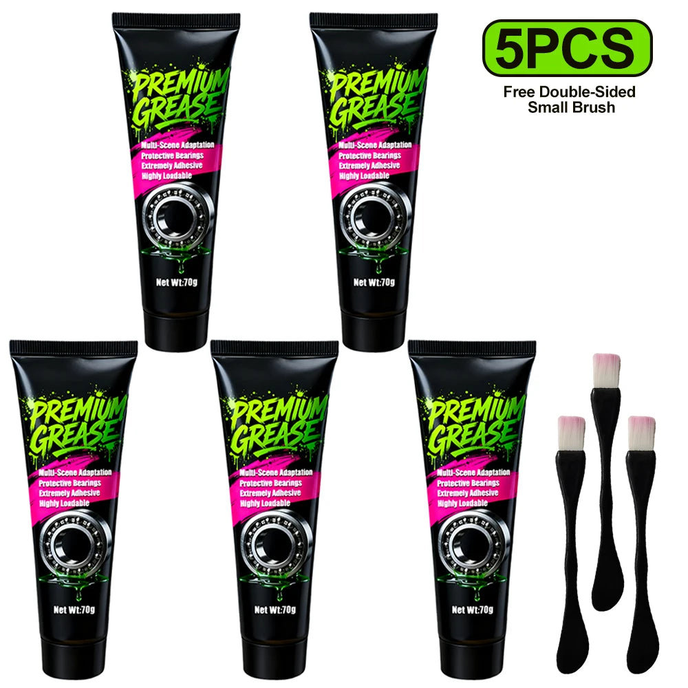 Premium Bike Grease 70g Motor Bearing Lubricating Grease Mid-axis Pedal Bowl Group Maintenance Lubricant for Mountain Road Bikes