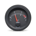 52MM Gauge 12V Water Temp Oil Temp Gauge Oil Press Fuel Volts Gauge Air Fuel Ratio Boost Exhaust Temp Meter Black Face Gauge
