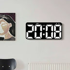 Transform Your Kitchen: Remote LED Clock with Custom Brightness
