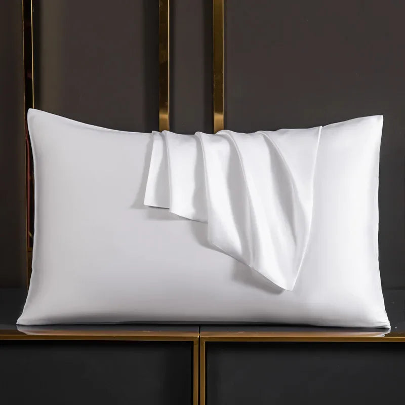Natural Mulberry Silk Pillow Case 50x70 65x65 100% Real Silk Protect Skin Pillowcase  Customized Bedding Pillow Cases Cover