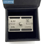 KAMPFE Vintage Safety Manual Double edge Razor Stainless steel Metal Mild Shaving shaver 5 replacement blades