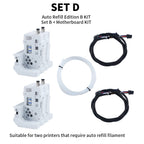 Toaiot Bmcu 370C AMS lite BMCU370C Auto Refill Hall Sensor Bidirectional Buffering for A1 A1 MINI P1 Series 3D printer AMS MMU