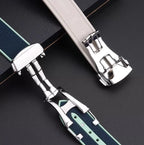 Strap for Omega X Swatch Joint MoonSwatch 20mm Curved End Silicone Rubber Band for Seamaster 300 Waterproof Sport Watch Bracelet