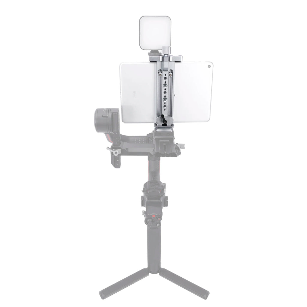 Niceyrig Ipad Holder Metal Clamp Arca Swiss Tripod Mount Adjustable for IPad Mini 7.9Inch/IPad 9.7Inch/IPad 10.5Inch/IPad Pro 12