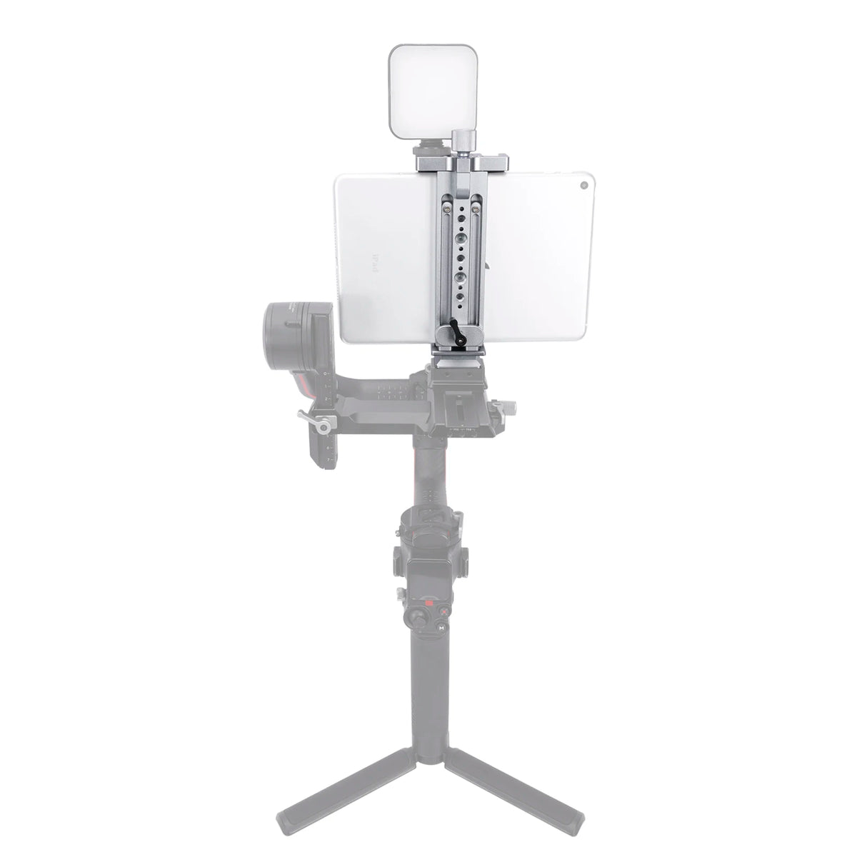 Niceyrig Ipad Holder Metal Clamp Arca Swiss Tripod Mount Adjustable for IPad Mini 7.9Inch/IPad 9.7Inch/IPad 10.5Inch/IPad Pro 12