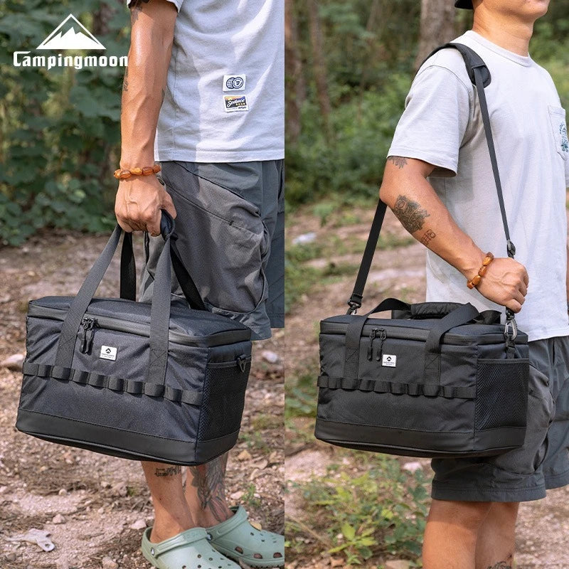 Keep Drinks & Food Fresh: CAMPINGMOON 18L Insulation Bag for Outdoors