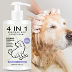 4-in-1 Pet Shampoo and Conditioner for Dogs and Cats, Anti Shedding, 300ml