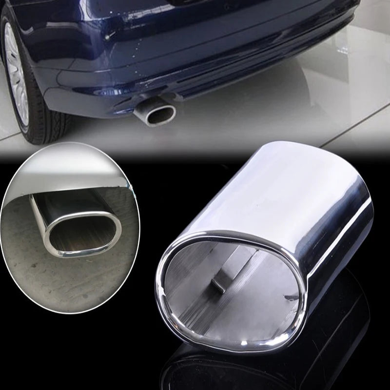 Stainless Steel Car Exhaust For Bmw 3 Series X1 E84 E87 E81 E90 E91 E92 E93 318i 318d 320i X3 Tail Muffler Tip Pipe High Quality