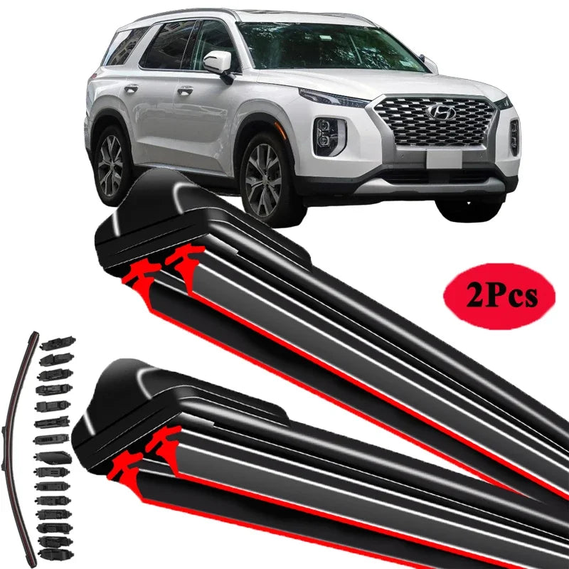 Front Windshield Wiper Blades 2pcs for Hyundai Palisade LX2 2017-2022