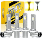 BMTxms 2PCS H27 H27W 880 881 LED Fog Lights For Hyundai Ssangyong KIA Daewoo H27W/1 H27W/2 H27W1 H27W2 Led Car DRL Lamp Bulb
