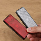 Electric Scooter Rear Reflector Night Safety Warning Plate Waterproof High Bright Universal Motorcycle Car Truck Trailer Parts