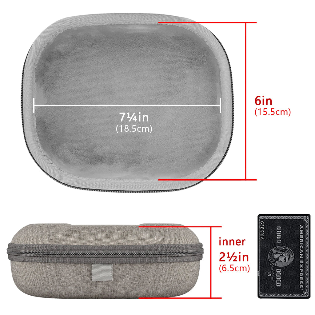 Geekria Headphones Case Pouch for Sony WH 1000XM4 WH 1000XM3 XM2 Portable Protective Earphone Cable Storage Cover Headset Box