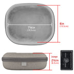 Geekria Headphones Case Pouch for Sony WH 1000XM4 WH 1000XM3 XM2 Portable Protective Earphone Cable Storage Cover Headset Box