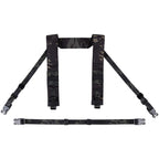 KRYDEX Micro Fight Fat Strap H Harness For MK3 MK4 D3CRM Chest Rig Spiritus Style Shoulder & Back Strap With Male Female Buckle