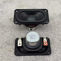 GHXAMP for JBL FLIP Series 80x44mm Racetrack Speaker: High Volume, NdFeB Magnet, Long Excursion, 4ohm 25W 2PCS