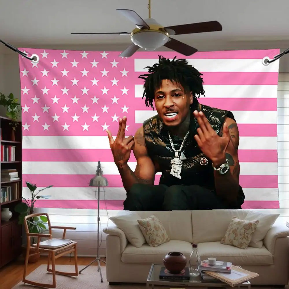 Y-Young-BoyS Masa Flag Tapestry Banner For Bedroom Outdoor Living Room Restaurant Bar Wall Decor Party