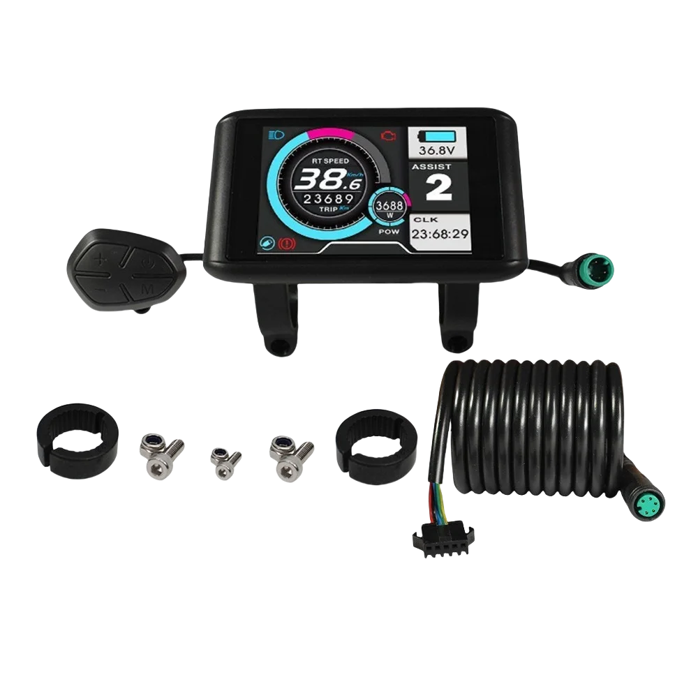 48V-72V 45A 3-mode Sine Wave ebike Controller with/without Display for 1000W-2880W Motor
