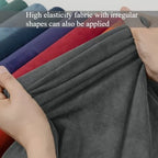 200x150cm Upgrade Large Size Suede Leather Four-sided Elastic Self-adhesive Leather for Car Interior Jewelry Box Leather Sticker