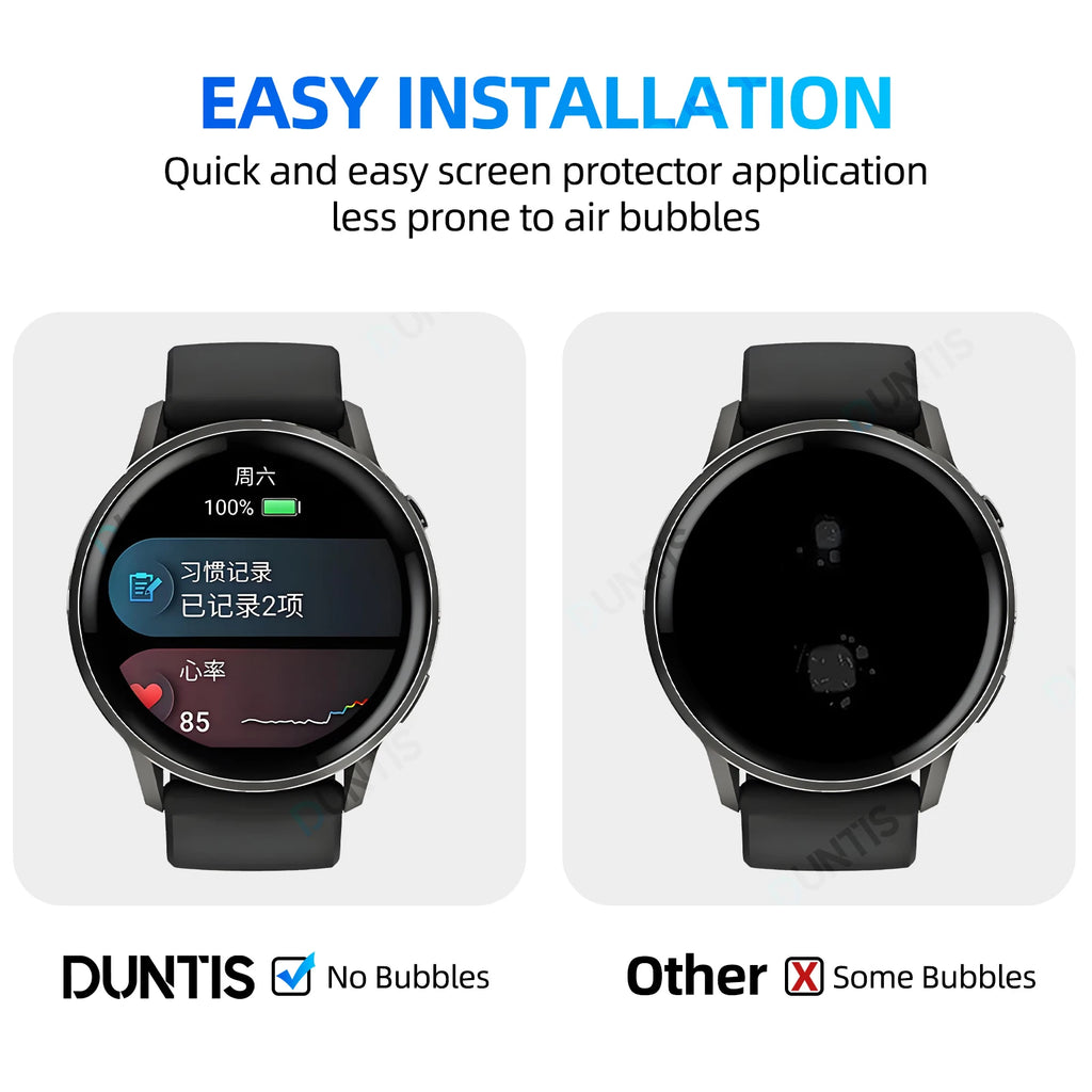 Screen Protector for Garmin Venu 4 45mm 41mm Anti-scratch Hydrogel Film，HD Clear Full Coverage Soft Protective Film Accessories