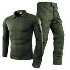 Tactical  Uniform Suits Milit Outdoor Camouflage Suit Hunting Shirts Pants Fish Trainning Airsoft Paintball Clothes Sets