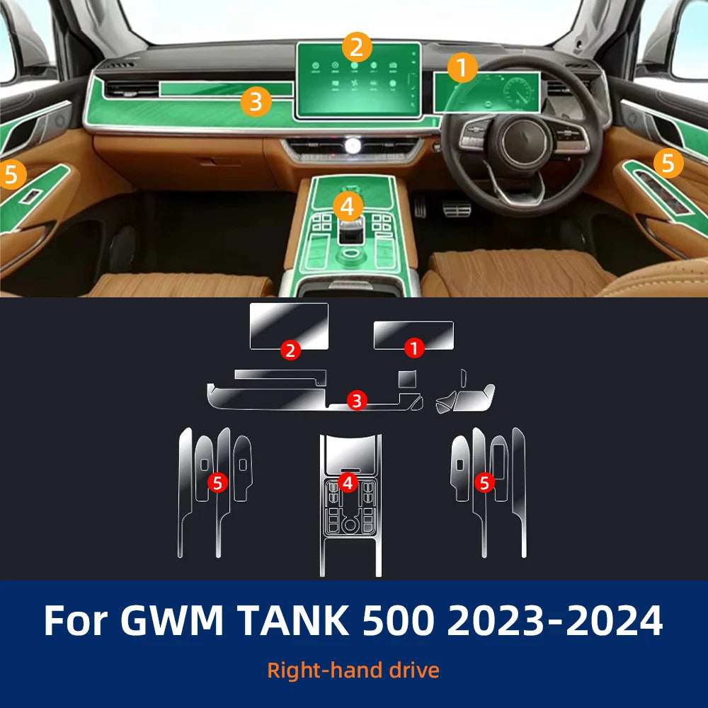 right steering wheel / for TANK 500 2023