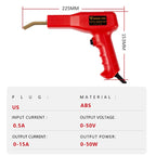 Plastic Welder Hot Nail Gun with 200-800 Nails for Car Bumper PVC Repair Garage Tool Kit  Machine Welding