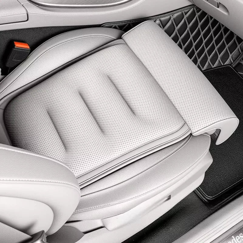 2026 Car Seat Cushion With Leg Support Universal Car Seat Protection Cover Breathable Thick Padding Mat Comfort Auto Seat