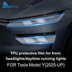 PPF Car Paint Protection Headlight Film for Tesla Model Y Juniper 2025-up Transparent Protective B-pillar Tail light Film