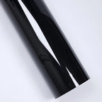Ultra Gloss PET Piano Black Vinyl Wrap Film Sticker Glossy Black Self Adhesive Vinyl Bubble Free Console Computer Laptop Skin