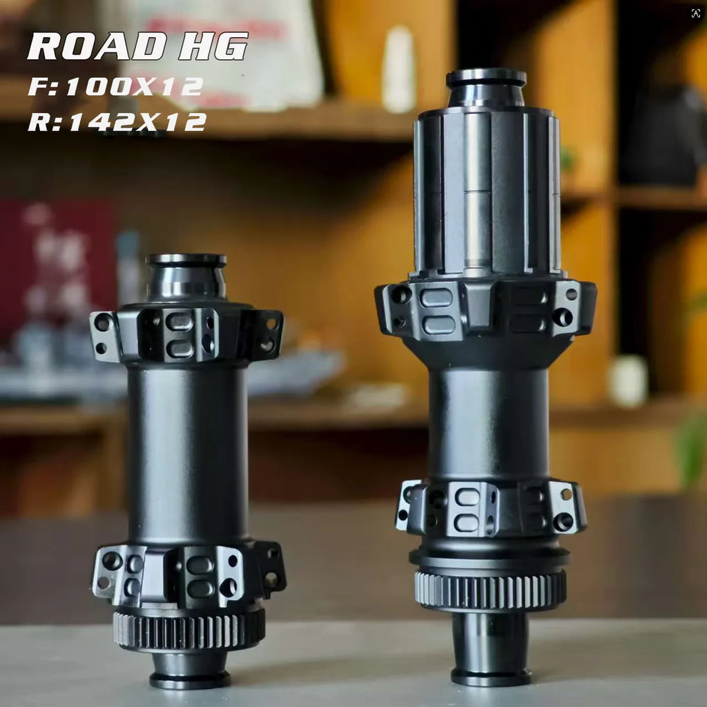 GOLDIX R390 unmarked 24H sealed bearings, ultra-light 338g four-pawl road bike hub compatible with SHIMANO SRAM 11/12S cassettes