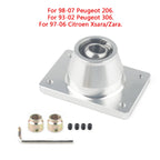Short throw shifter lever base adjustable turret for Peugeot 206 306 Citroen Xsara