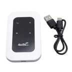 Travel 4G WiFi Mobile Hotspot Wide Compatibility Portable 4G WiFi Hotspot Device 300Mbps Long Battery Life for Campervan