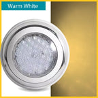 LED Swimming Pool Lamp AC12V Stainless Steel IP68 12W 18W 25W 35W 54W Underwater Remote Control RGB Lamps Blue/Warm white/ White