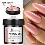 1Jar 100/150g Poly Nail Gel UV LED Cured Builder Nail Gel Acrylic Crystal Nail Extension Gel For Nails DIY At Home Salon