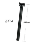 ELITA ONE Bicycle Seat Post Carbon Light 25.4/27.2/30.9/31.6mm MTB/Road Bike Seatpost 300/350/400mm