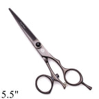 Professional Hairdressing Scissors 5.5" 6" Purple Dragon JP 440C Swivel Thumb Hair Cutting Scissors Barber Thinning Shears Z9019