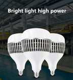 High Power 30W/100W/150W/300W E27 LED Bulb 220V 6500K High Brightness Energy Saving Lamp for Home Garage Warehouse Office Use