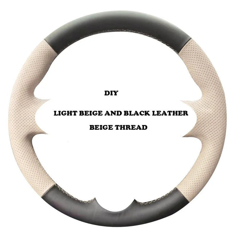 Steering Wheel Cover for Subaru Impreza WRX 2002-2004, WRX STI 2004, perforated leather