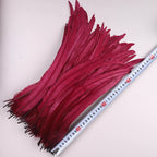 50Pcs 35-40cm Rooster Tail Feathers for Crafts Carnival Accessories Natural Long Plumes Chicken Decoration Feather Headdress