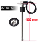 150mm-600mm Water Fuel Level Sensor 0-190Ohm/240-33ohm Sensor for Marine Boat Yacht Car Oil Liquid Tank Fuel Sender Unit Sensors